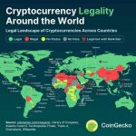 Исследование CoinGecko: криптовалюты легализована в 119 странах